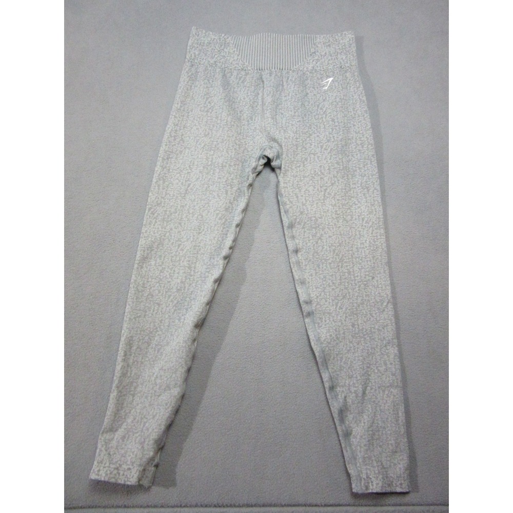 Gymshark Leggings Womens 27 Gray Adapt Animal Seamless High Waisted Gym Workout